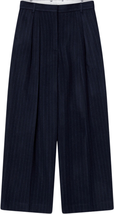 DAY Birger et Mikkelsen Enzo - Woolen Pinstripe Total eclipse