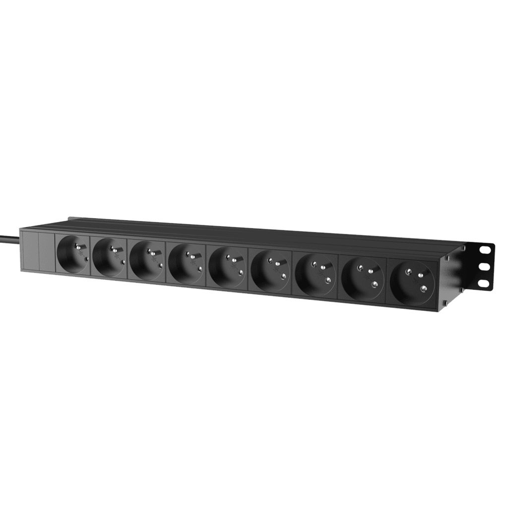 Caymon PSR429F/B rack-stroomverdeler Frans/penaarde