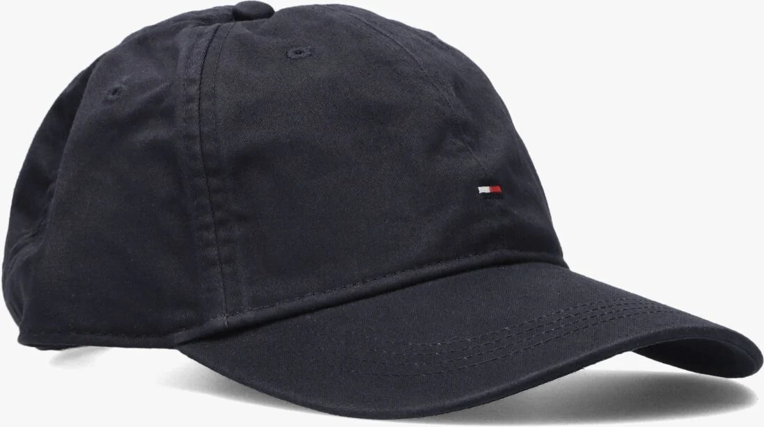 TOMMY HILFIGER blauwe tommy hilfiger pet th flag soft 6 panel cap