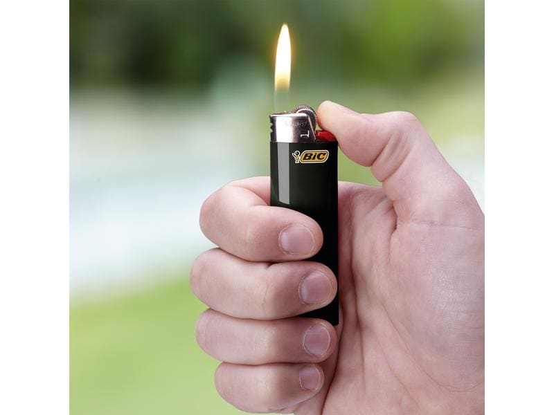 BIC Reibradfeuerzeug J26 Maxi, 6er Pack Feuerzeug-6er-Pack in verschiedenen Farben