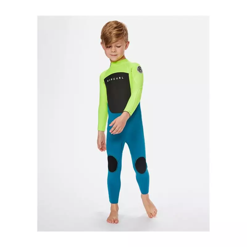 Combinaison intégrale Junior Omega 4/3 Back Zip Lemon