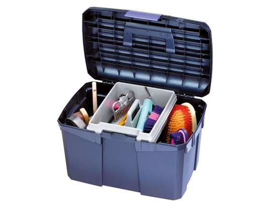 KERBL - Boîte de toilettage siena bleu nuit 328268