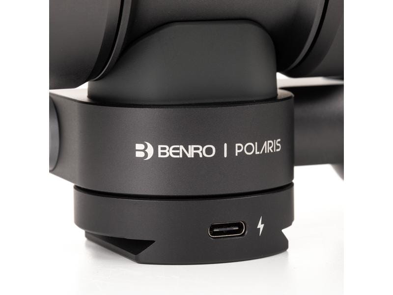 Benro Stativkopf Polaris Astro 3-Achsen Elektrischer 3-Achsen-Stativkopf mit integriertem Kamera-Interface-Controller