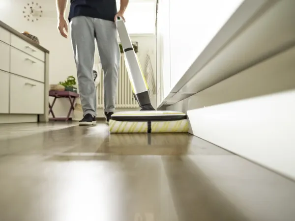 Kärcher FC 7 Cordless - Gulvrenser - stav - ledningsfri - hvid inkluderet oplader
