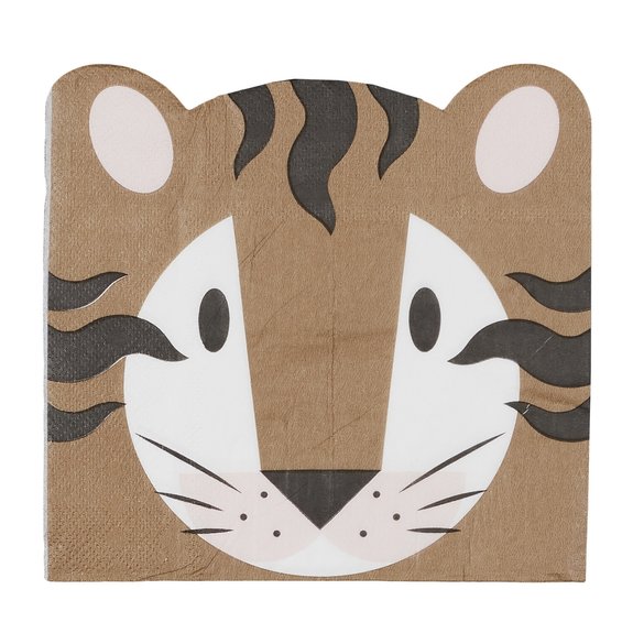 20 serviettes en papier Savane