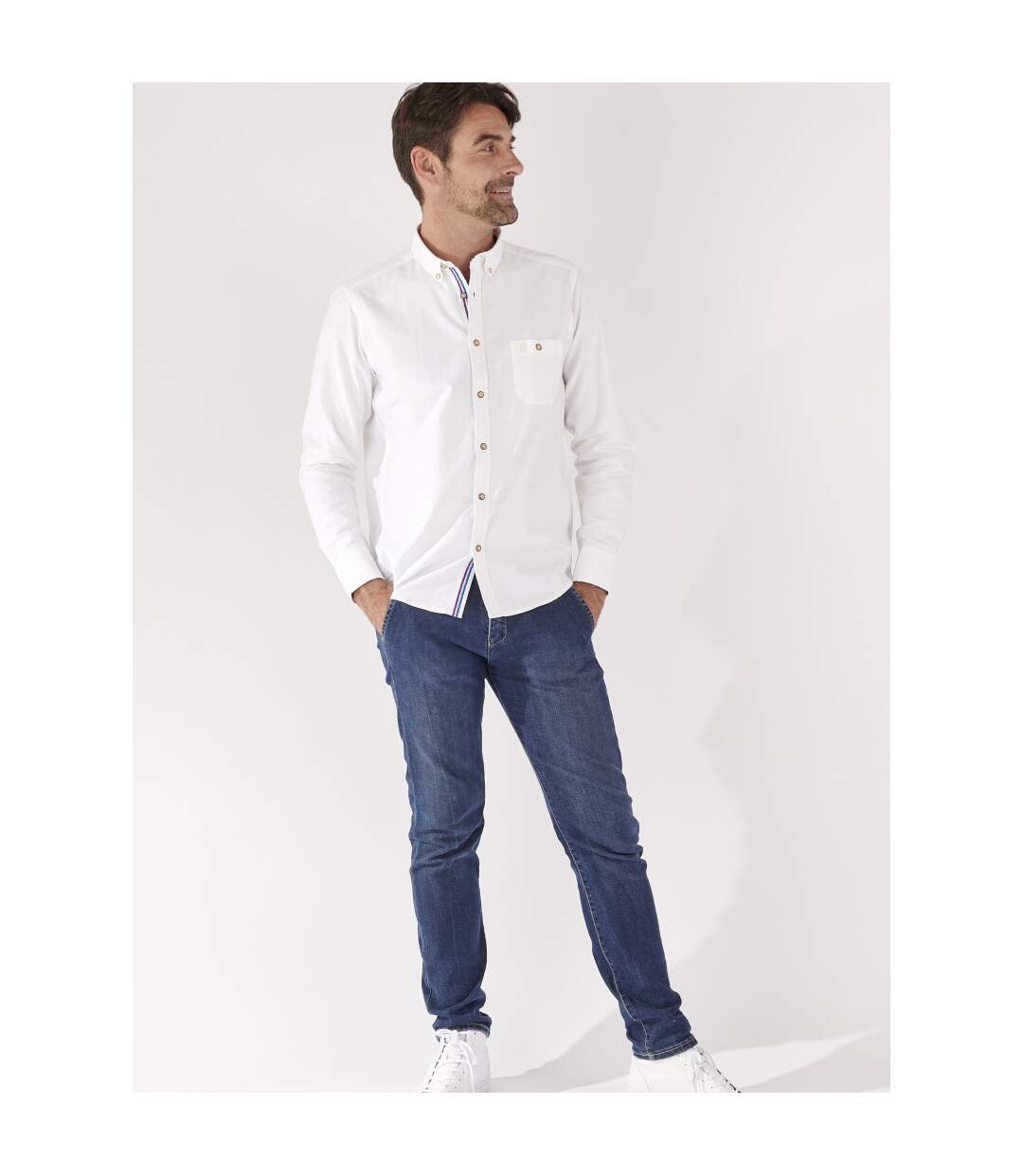 Chemise ml oxford sport