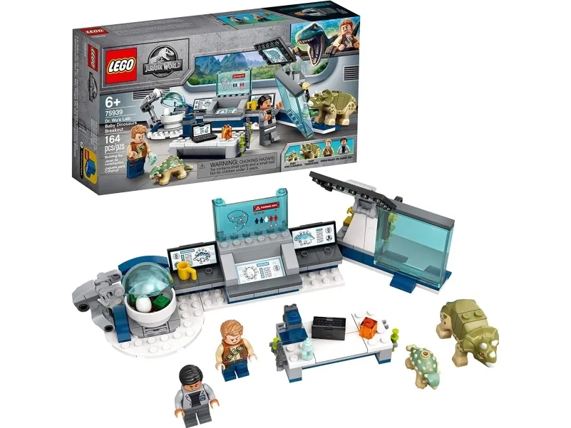 LEGO Jurassic World 75939 Dr. Wus laboratorium: Dinosaurungernes flugt