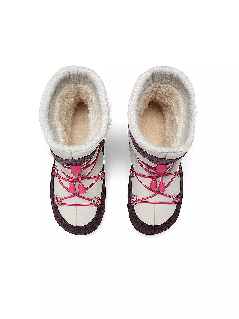 AFFENZAHN Kinder Winterstiefel SNOWY VOGEL grau