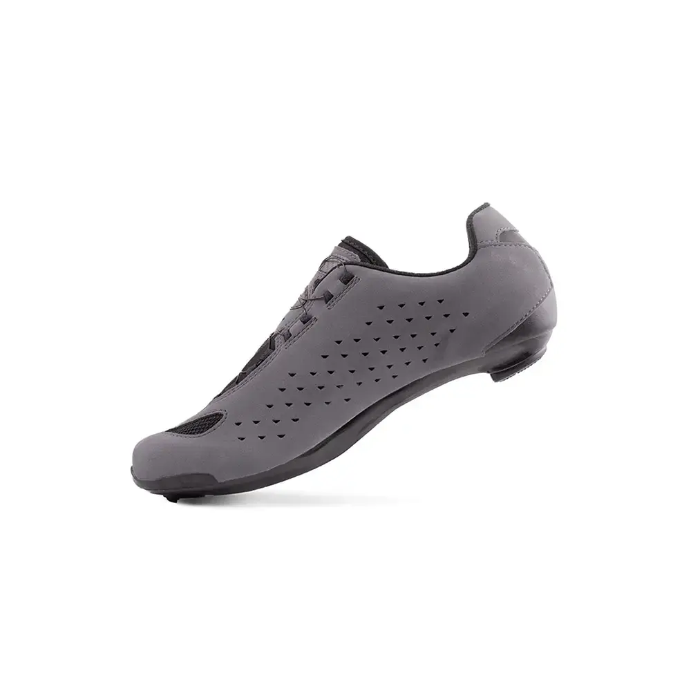 Lake CX177 Wide Wielrenschoenen Mat Grijs/Zwart Heren