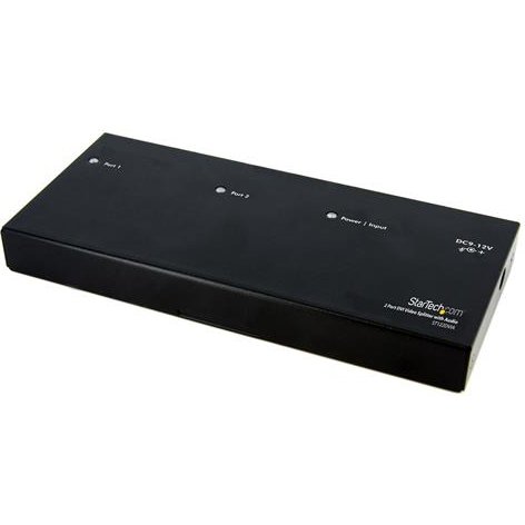 StarTech.com Répartiteur vidéo 2 ports DVI avec audio