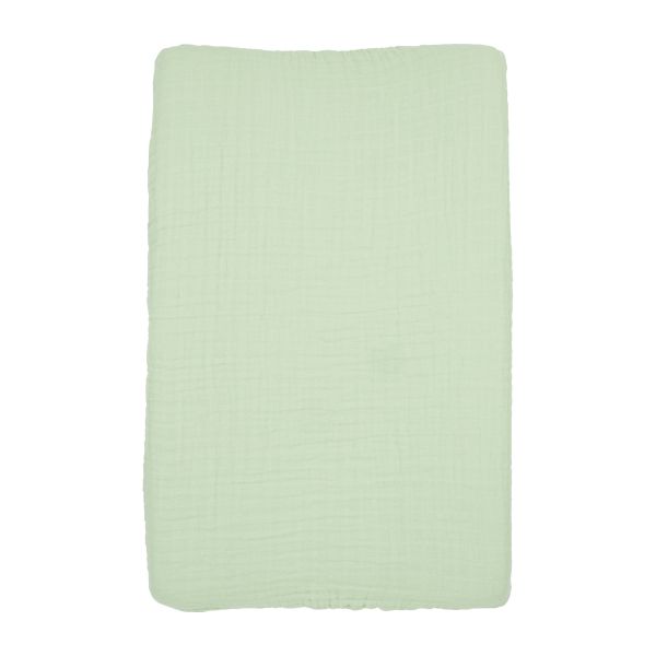 Meyco Aankleedkussenhoes Uni - Pre-washed - Soft Green
