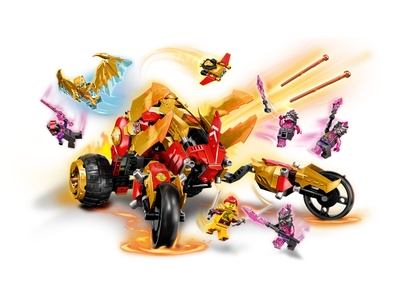 LEGO Kai's gouden drakenvoertuig (71773)