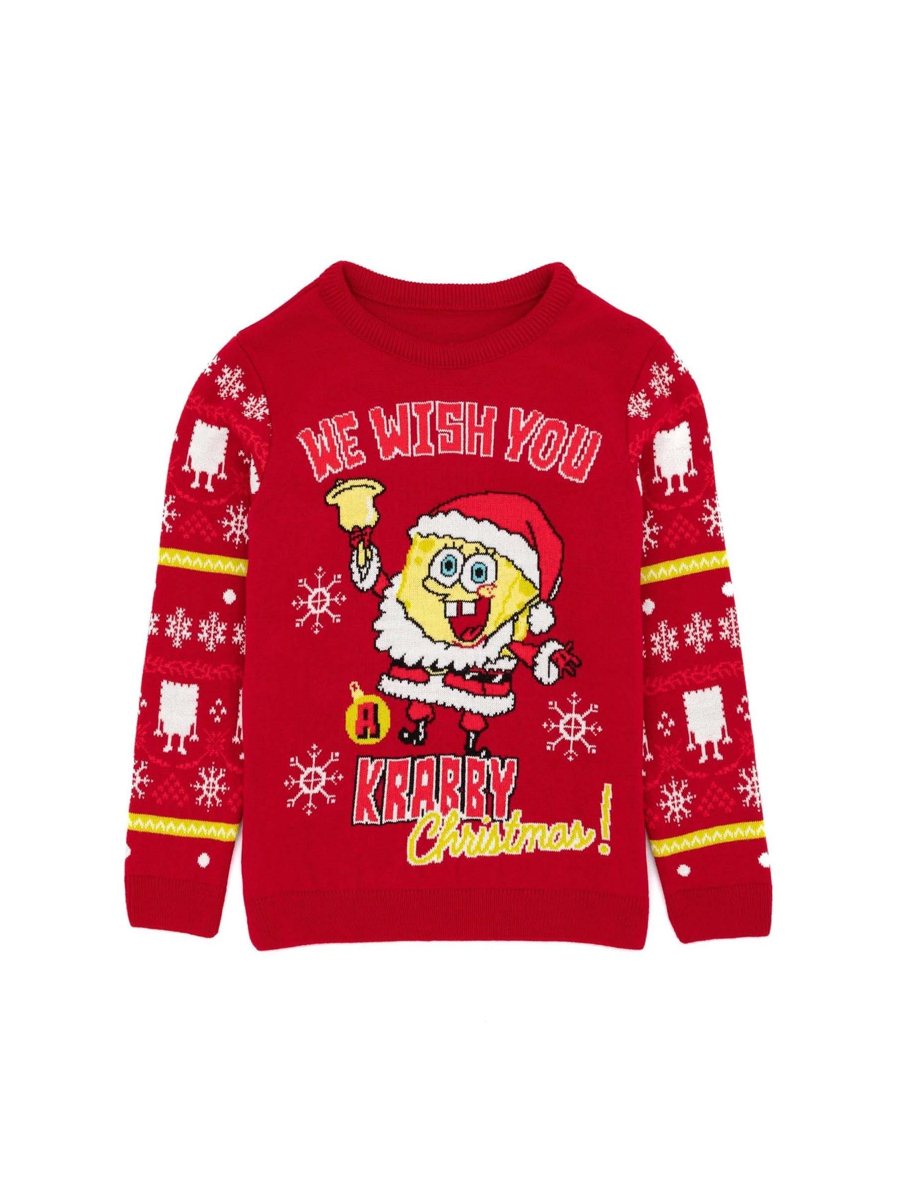 Vanilla Underground Sponge Bob Square Pants kersttrui