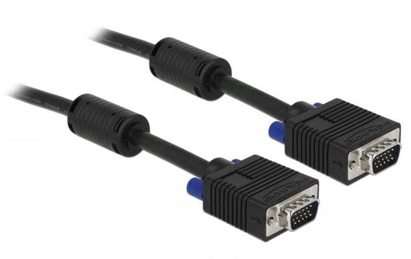 Kabel VGA - VGA, 1 mVGA Stecker-Stecker, 15-Pin