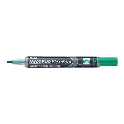 Pentel MAXIFLO FLEX FEEL - Marqueur effaçable - pointe ogive - vert