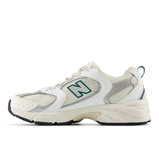 New Balance 530 Sneakers, Sea Salt/White/Marsh Green, 44.5