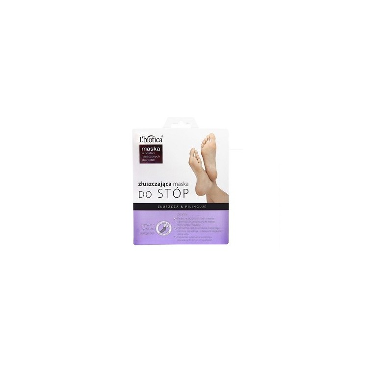 L'biotica Exfoliërend voetmasker 40 ml