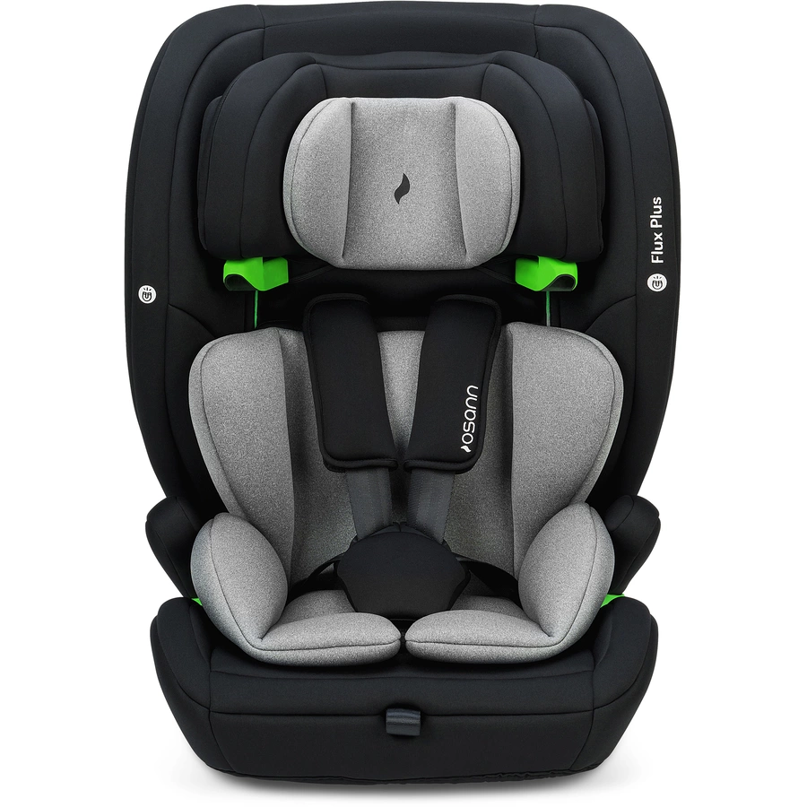 osann Kinderautositz Flux Plus iSize Grey Melange