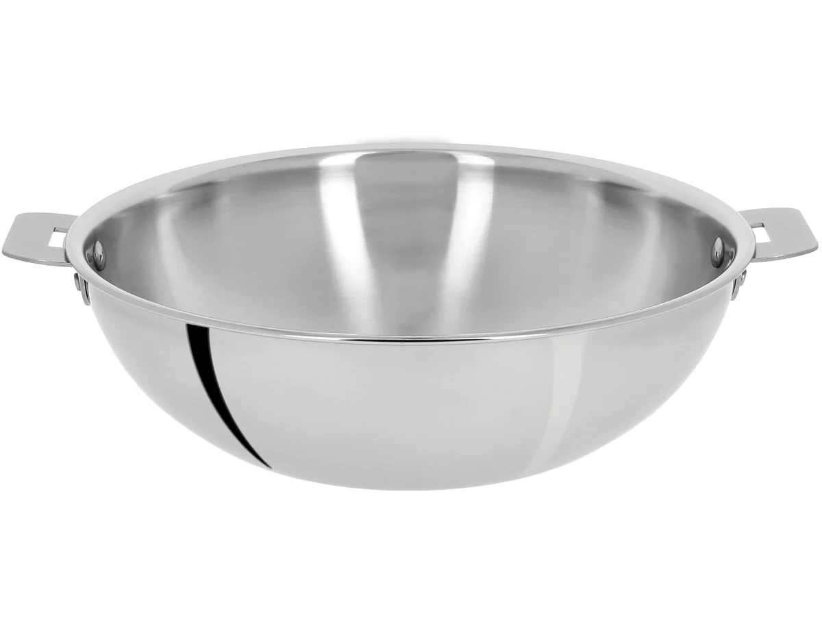 Wok inox Casteline amovible 20cm Cristel