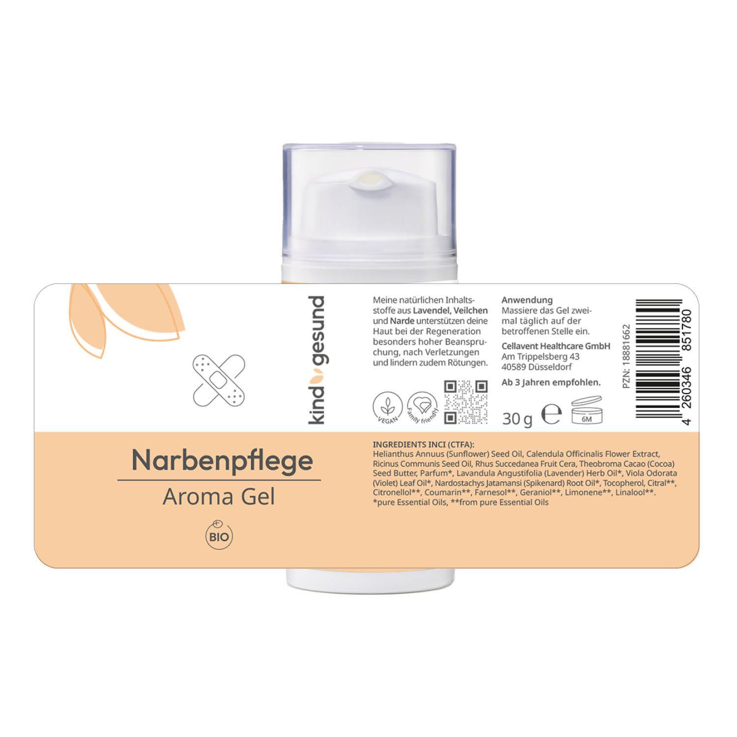 kindgesund® Bio-Narben Pflegegel Aroma Gel