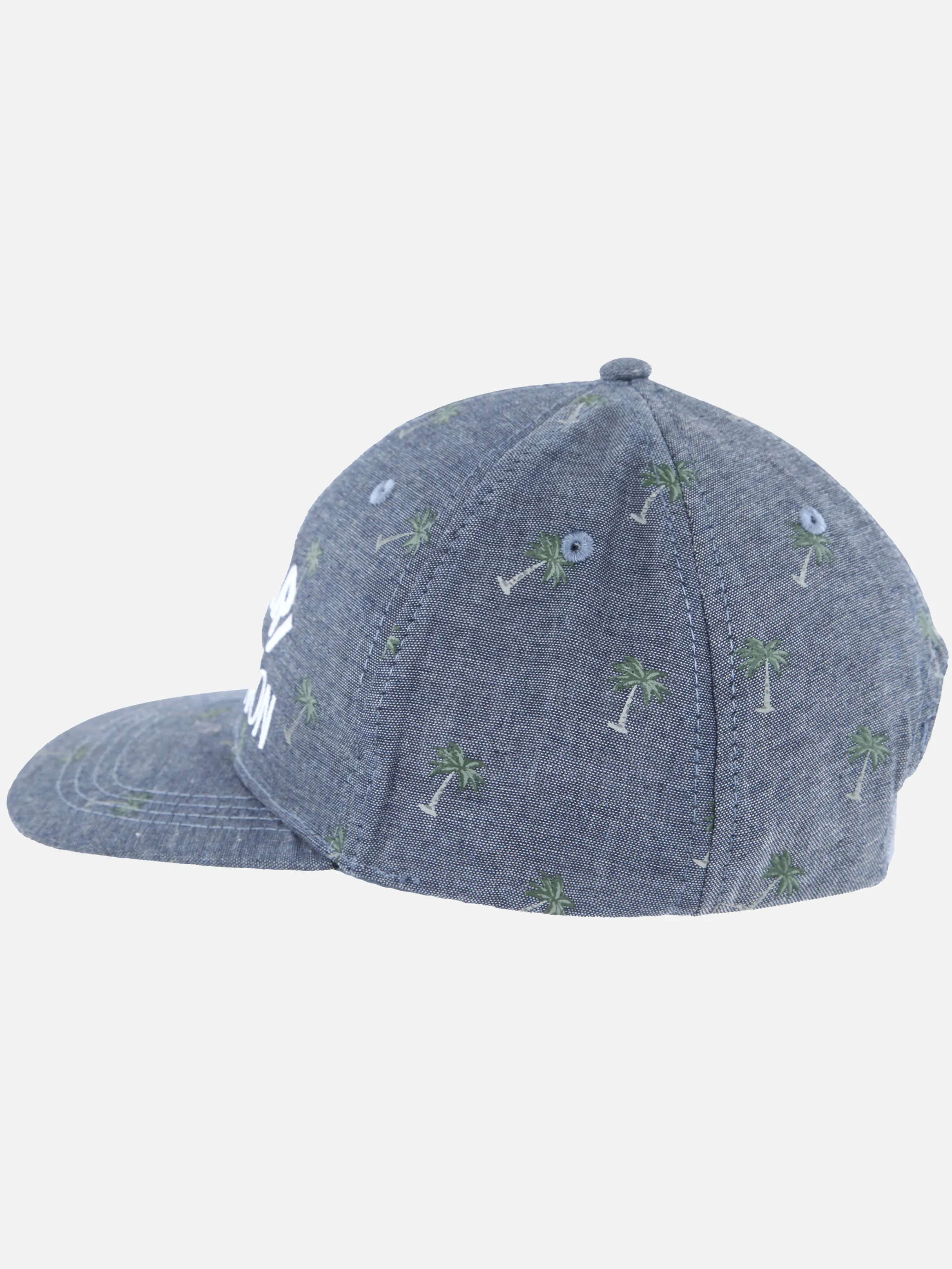 Jungen Cap mit Alloverprint und Stickerei