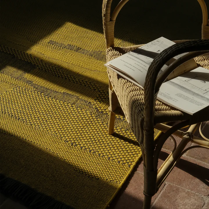 nanimarquina - Wabisabi Wollteppich, 200 x 300 cm, navy