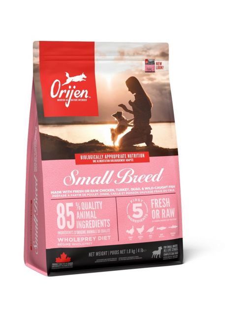 Orijen Whole Prey Adult Small Breed Kip&Kalkoen&Vis - Hondenvoer