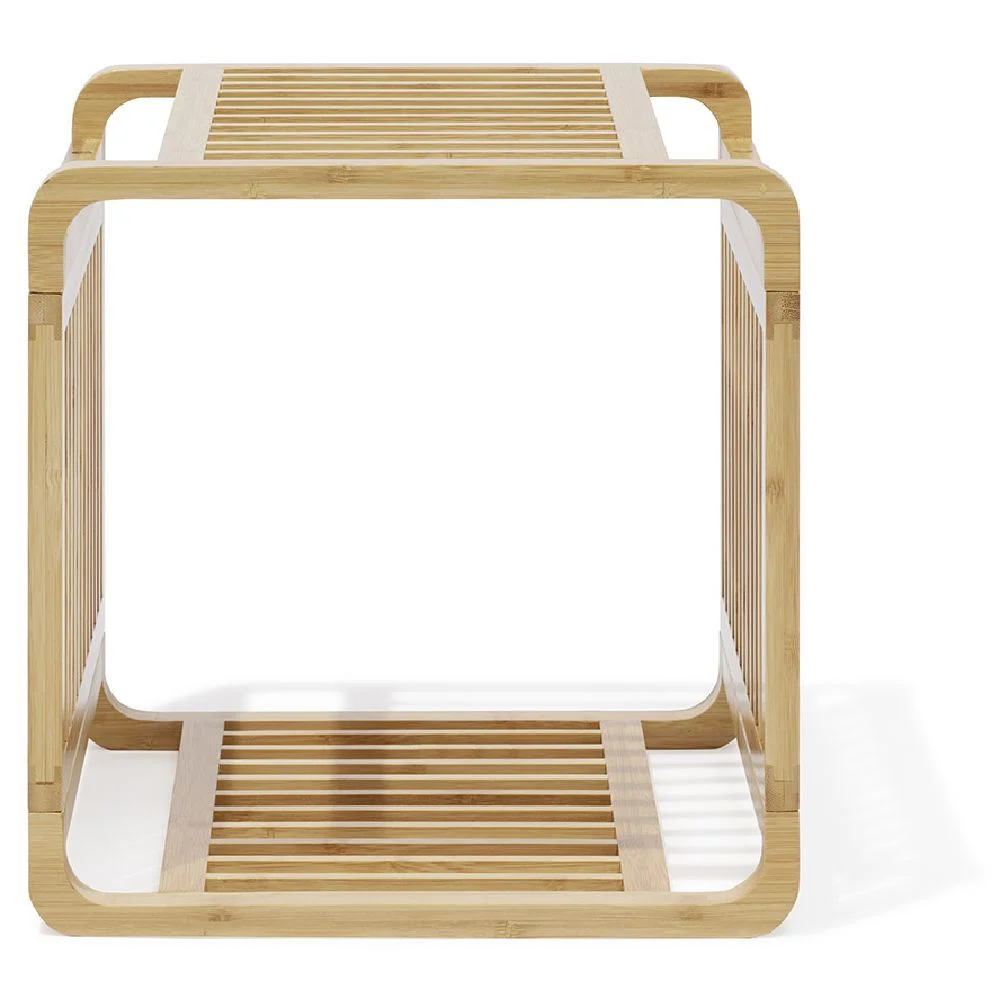 Étagère 1 case Macao bambou naturel - L.33xP.33xH.33 cm
