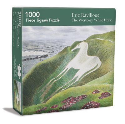 Eric Ravilious Westbury White Horse 1000 Piece Jigsaw Puzzle