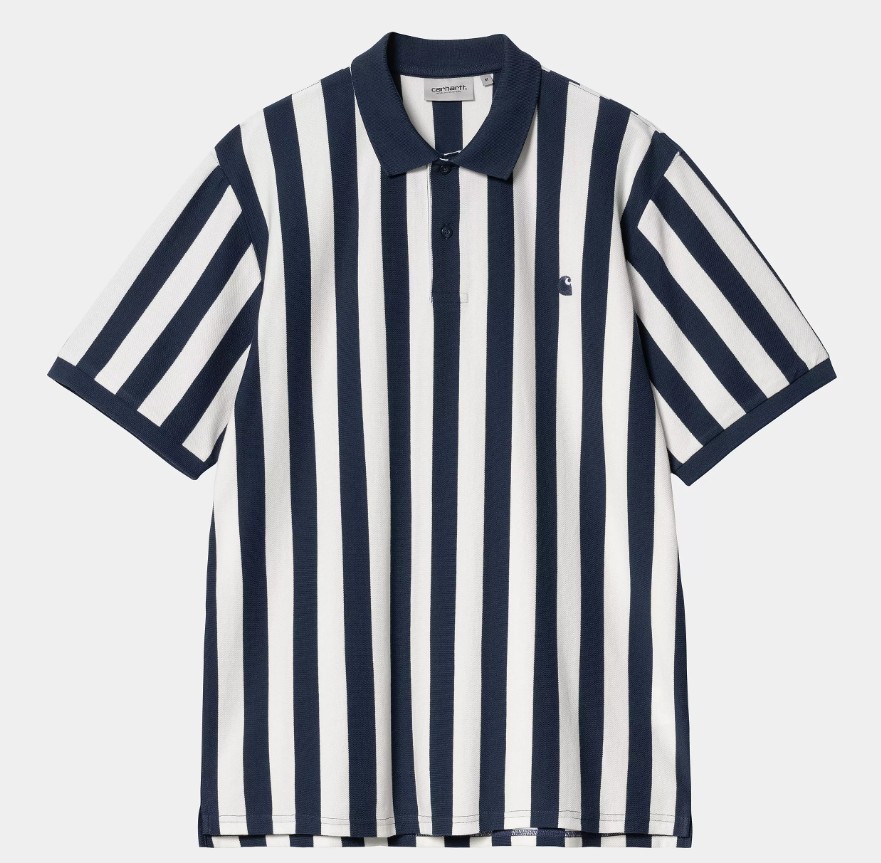 Carhartt WIP SS Boynton Polo Ink
