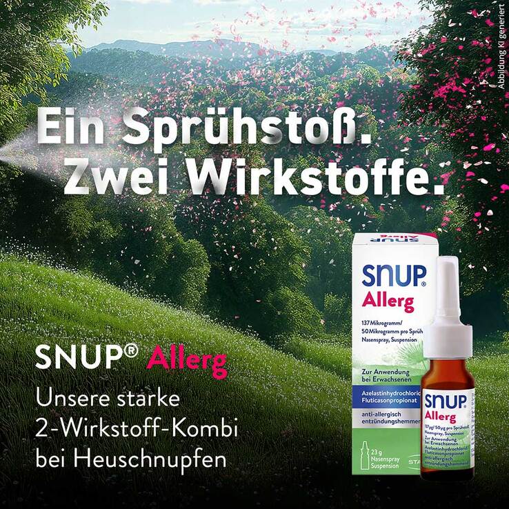 Snup Allerg 137 µg / 50 µg pro Sprühstoß Nasenspray, 23 g