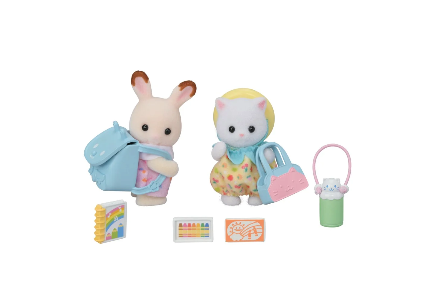 Sylvanian Families - Vuggestue-venner - Walk Along Duo (5747)