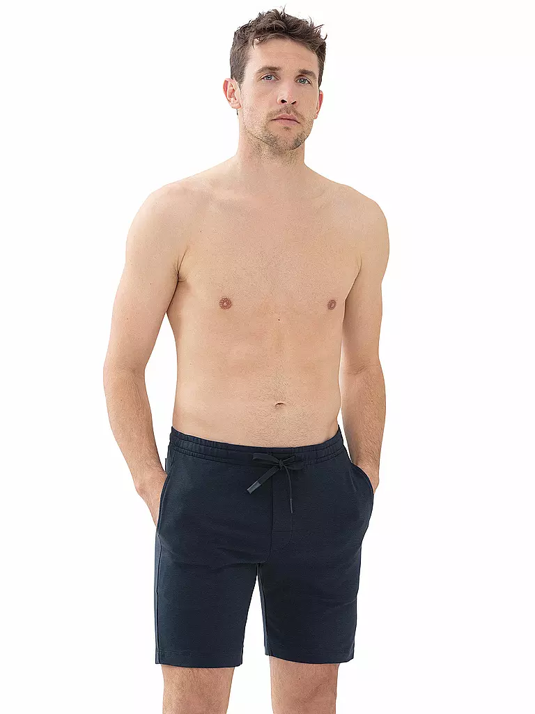 MEY Loungewear Shorts blau