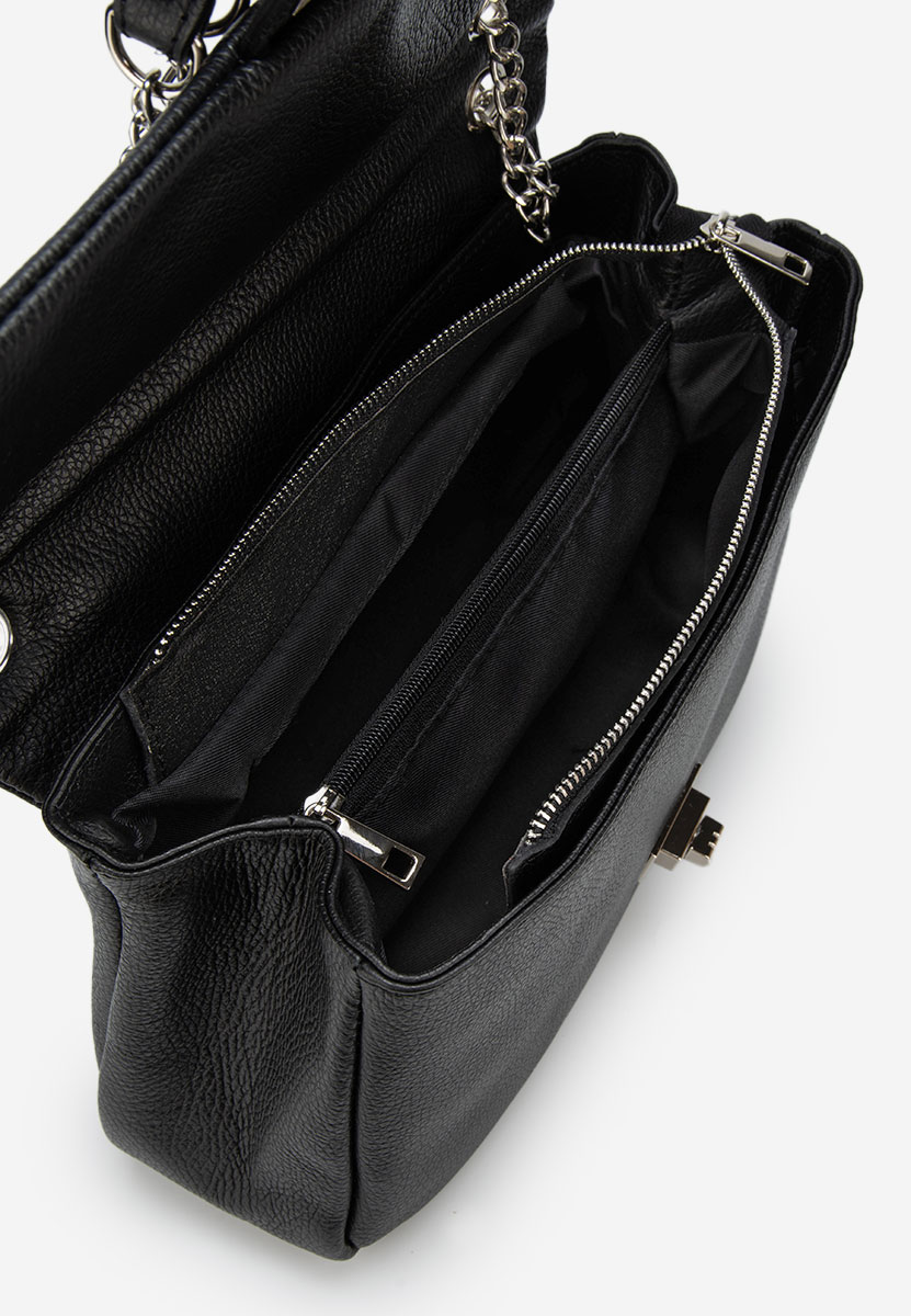 Sac bandoulière femme noire Rusanda
