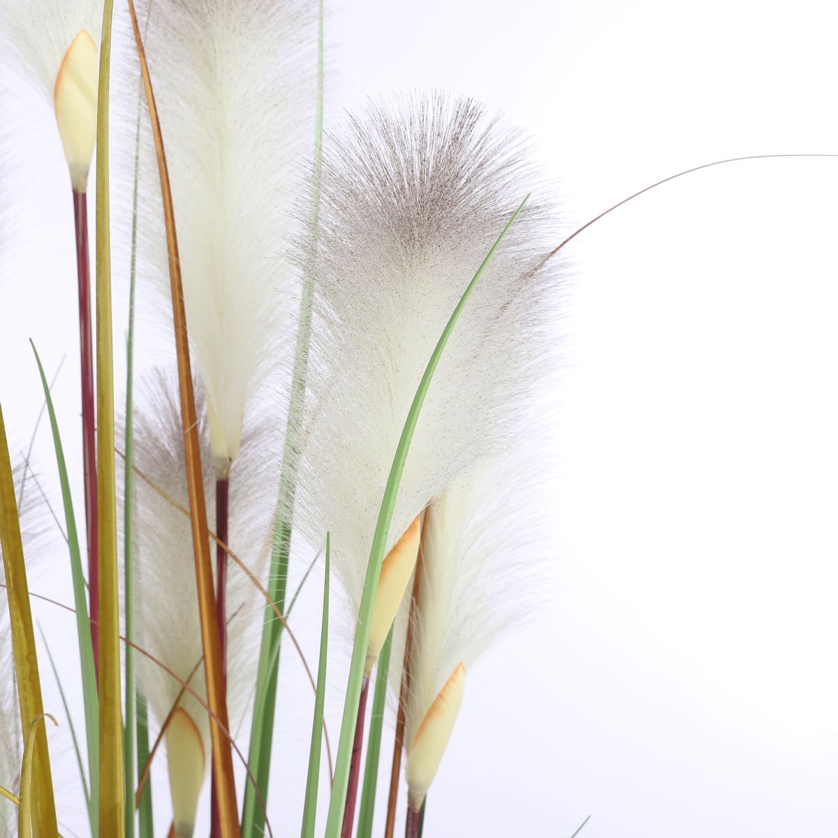 Mica decorations plante artificielle foxtail - 1x1x180 cm - pvc - vert