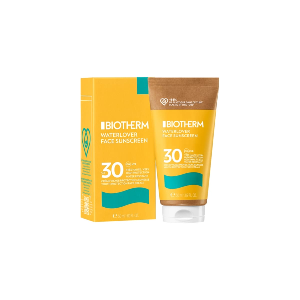 Biotherm Waterlover Crème Solaire Visage Anti-âge SPF 30