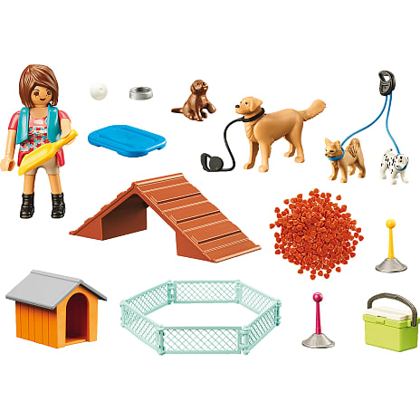 Playmobil 70676 dog trainer gift set