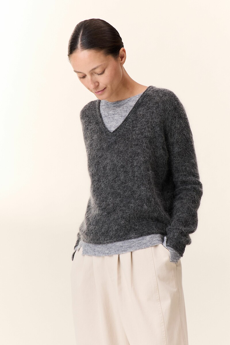 LEON & HARPER<br>Suéter de gola redonda, MILLIPE