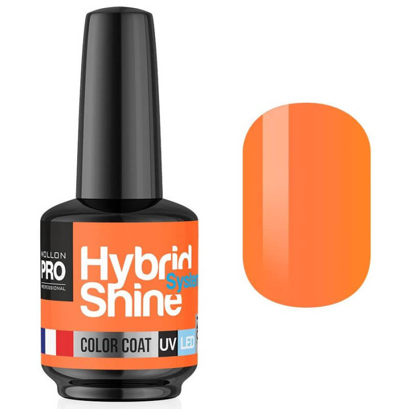 Mini Vernis Semi-Permanent Hybrid Shine Mollon Pro 8ml