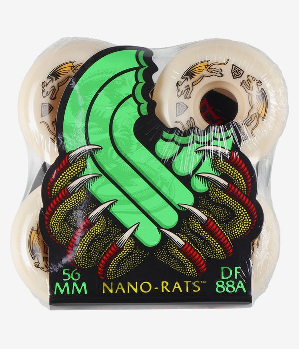 Powell-Peralta Dragons Nano Rat V6 Rollen (off white) 56 mm 88A 4er Pack