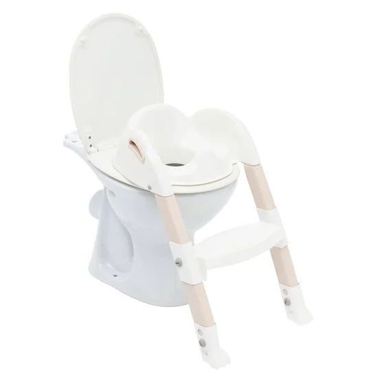 Réducteur de WC Kiddyloo   Marron glacé/Blanc        de               Thermobaby
