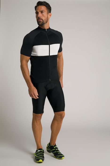 JAY-PI Fahrrad 1/2-Trägerhose, Polsterung, eng anliegend