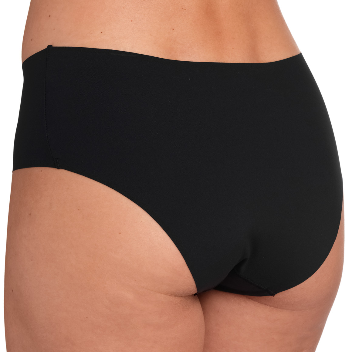 Gina Benotti Damen Seamless-Panty im Basic-Look schwarz