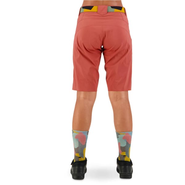 Short VTT MONS ROYALE W VIRAGE BIKE SHORTS LOGO TERRACOTTA