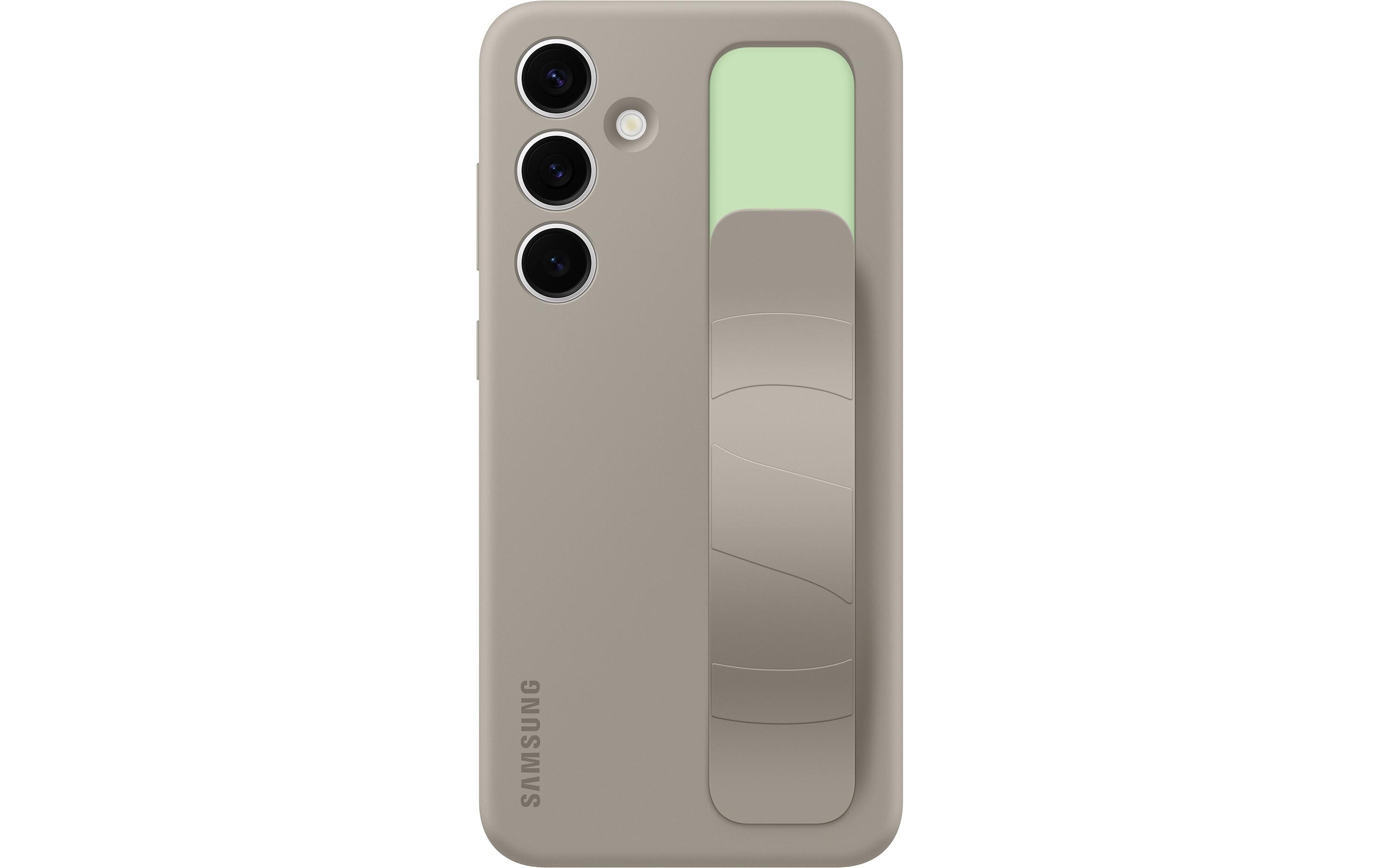 Back Cover Standing Grip Galaxy Galaxy S24+ TaupeSchutzhülle mit Standfunktion für das Samsung Galaxy S24+