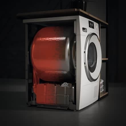 Miele tørretumbler TEC655WP (8kg) (hvid)