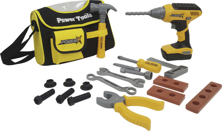 Legetøj POWER X. Tool Set w/ Elec