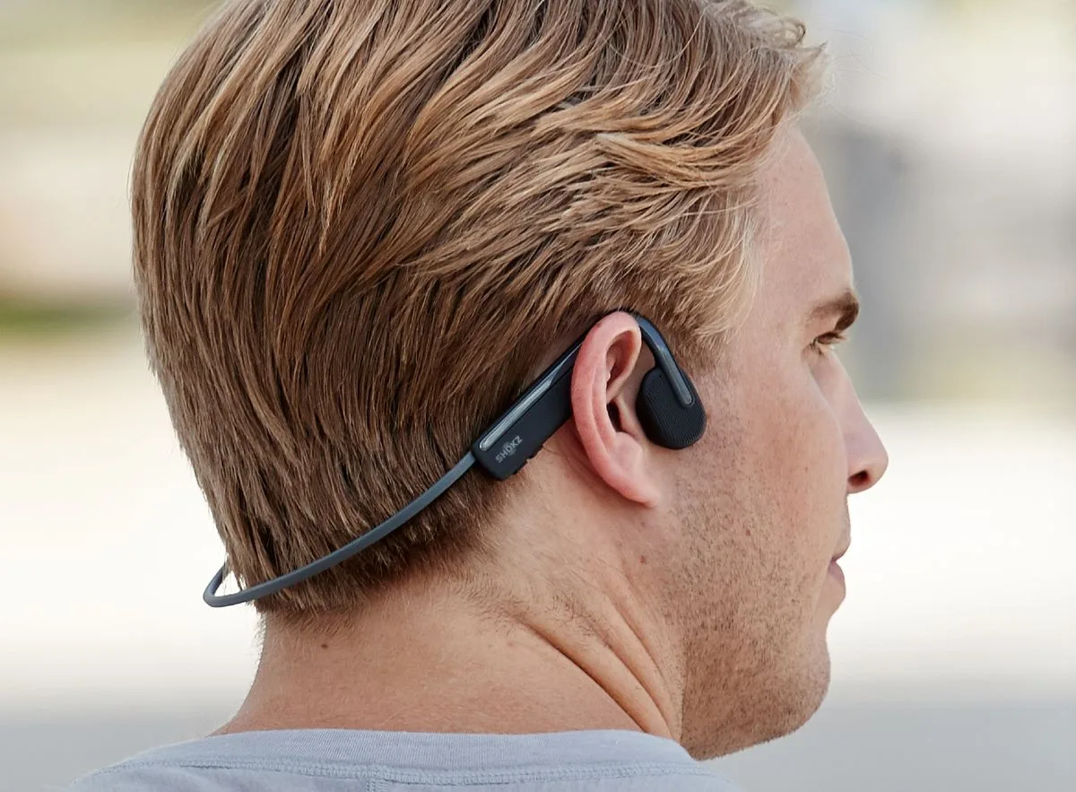 Shokz Open Move Gris Écouteurs Bluetooth