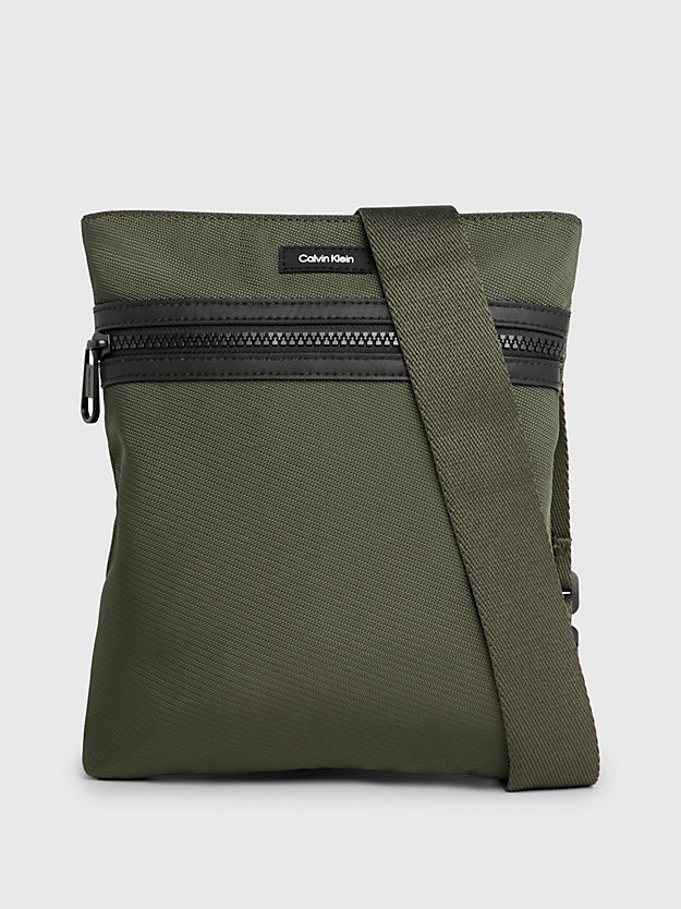 Bolsa de ombro plana