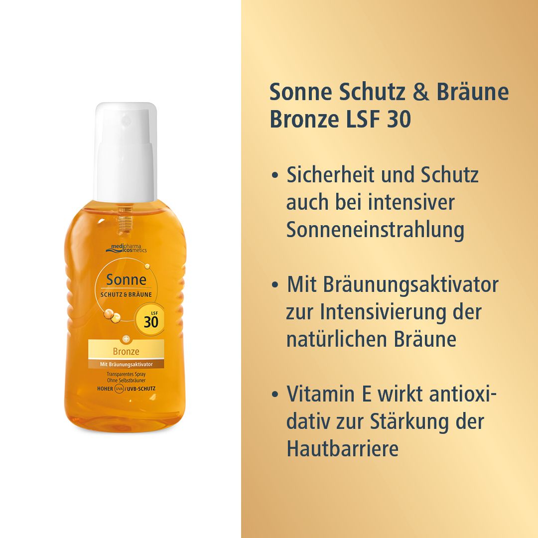 medipharma cosmetics Sonne Schutz & Bräune LSF 30